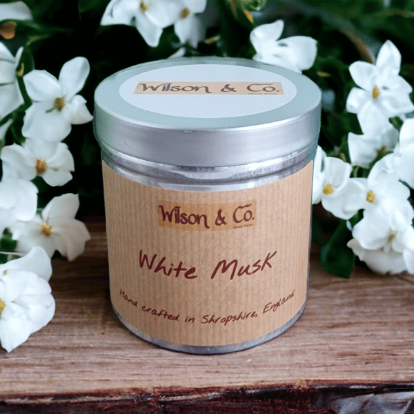 White Musk Perfume Scented Candle 230g