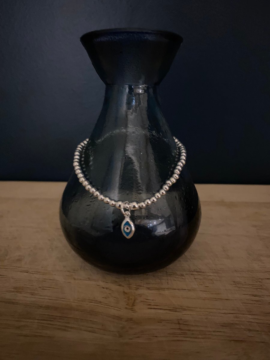  Sterling Silver Magic Eye Bracelet (395)