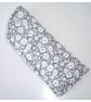 Glasses Case Floral Grey and White - Image 2