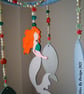Mermaid With Fish Hanging Mobile - Image 7