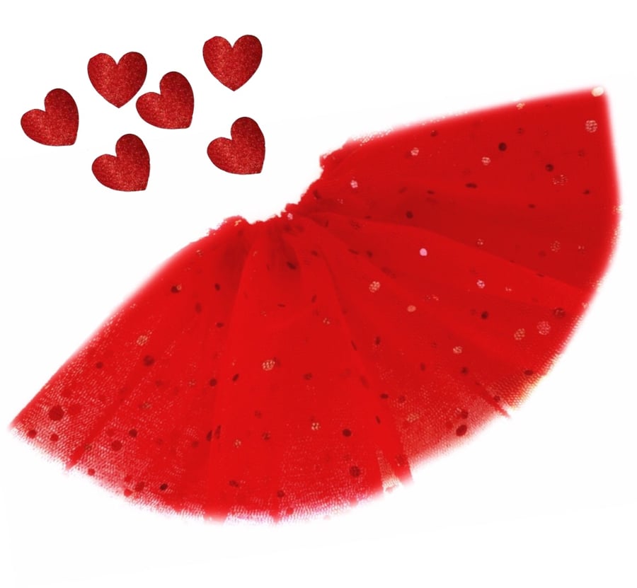 Red Sequinned Tutu