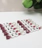 Stitch Marker Set - Raspberry Numbered 10-100 (set of 10) Stitch Marker Set for 