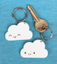 Happy Clouds Kawaii Keyrings - Image 1