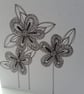 Open flower birthday card - Image 2