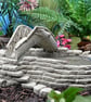 Bridge Over Fairy Pool Stone Birdbath - Image 2