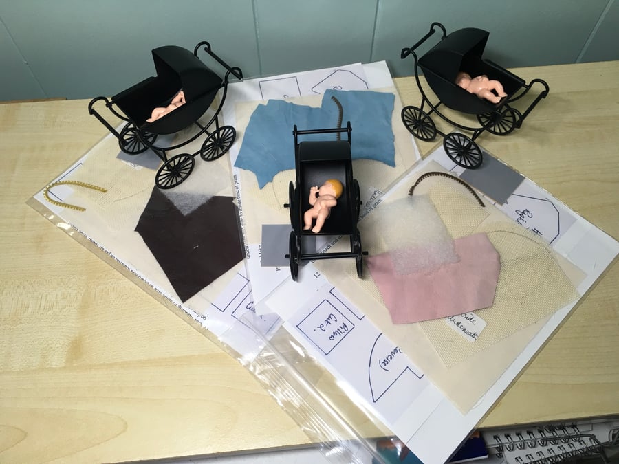 Kit to Customise your own Coach built Pram complete with Baby Boy