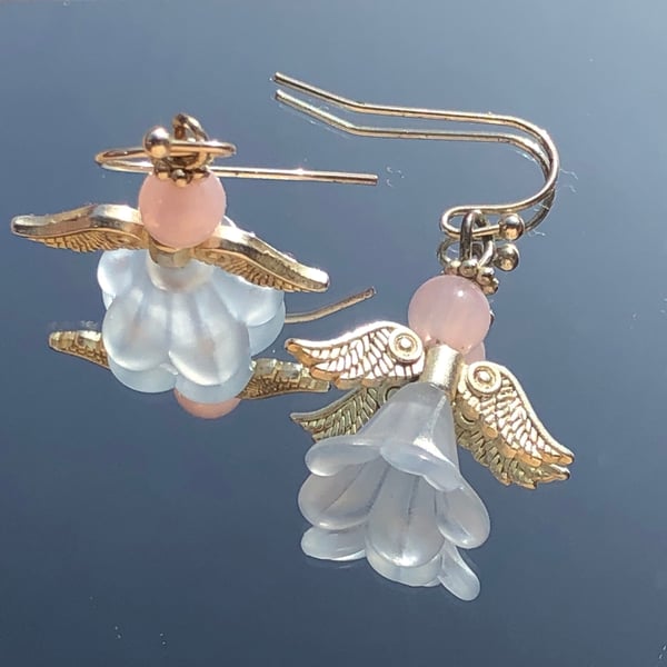 Angel earrings