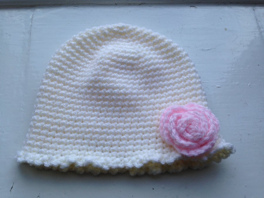 Baby Ellie crochet hat