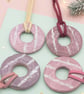 Party Ring Biscuit Decoration, Polymer Clay Christmas Tree Hanger, Biscuit Lover - Image 3
