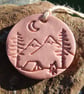 Highland Escape Terracotta Essential Oil Diffuser - Fragrance Disc - Image 2