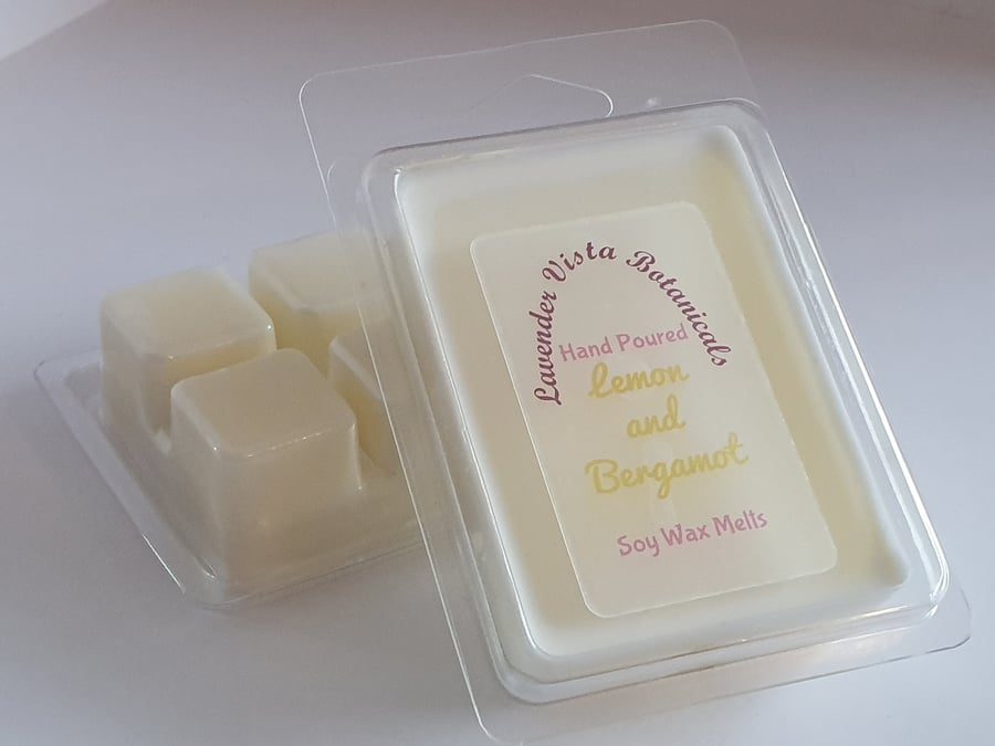 Lemon and Bergamot Wax Melts 