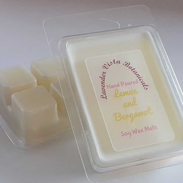 Lemon and Bergamot Wax Melts 