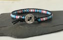 LGBTQ+ flag colour bracelets and earrings