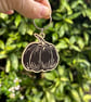 'Little Pumpkin' Wooden Keyring - Image 1