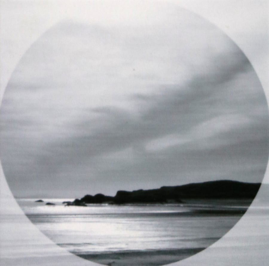 Sea light hill - circle in square