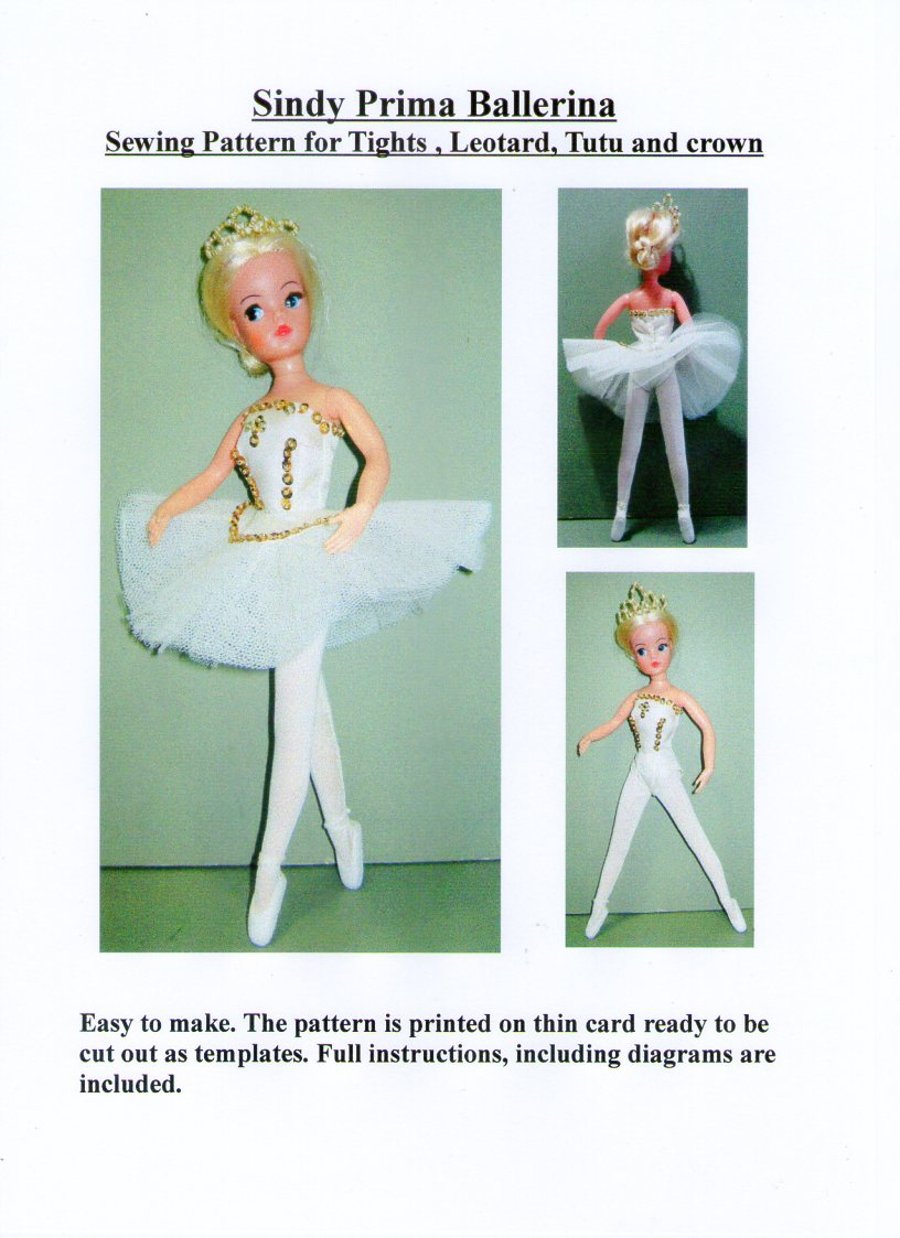 Sindy Sewing Pattern, Prima Ballerina