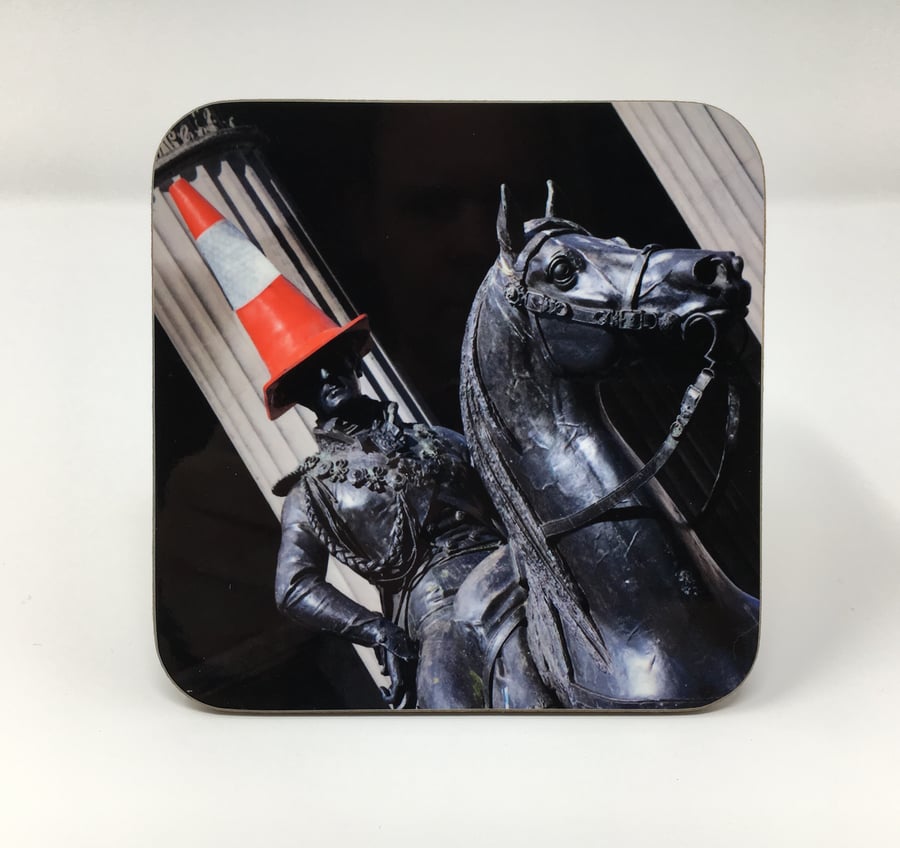 ‘Duke, Cone, Glasgow’  coaster FREE DELIVERY