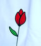 Stained glass Tulips handmade flowers - Image 1