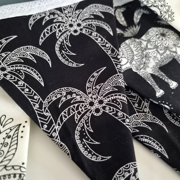 Boho-Zen Elephant Mandal Bunting