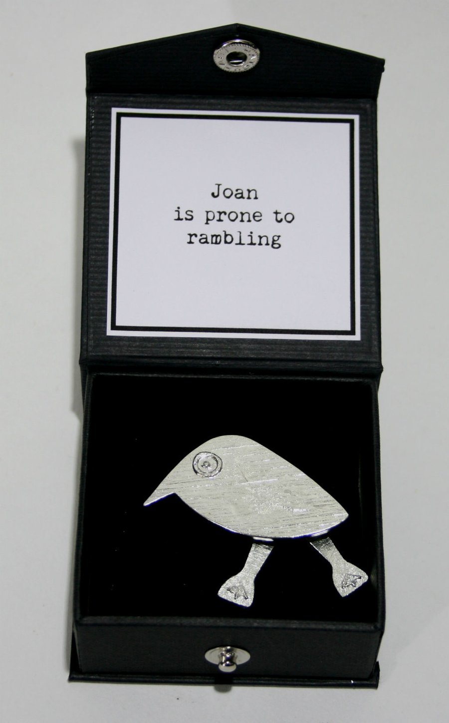 Joan is prone to rambling