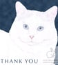 MIickey the Cat - Thank You Card - Image 1