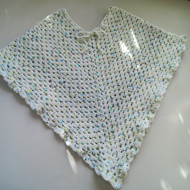 Crochet Child's Poncho (Bo Peep) - adorable outerwear!