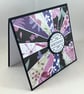 Handmade sunburst style birthday card - Image 6