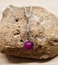 Sugilite Pendant wire wrap necklace - Image 1