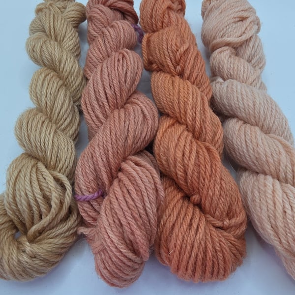 Natural Dyed Mini Skeins 