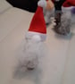 Pine Cone Christmas Gonk decoration with White Nose