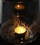 Large crystal glass tealight holder (fish) - Image 2