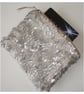 Sequin Silver Grey Coin Purse - Image 4