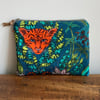 Amazon cotton and velvet zip pouch