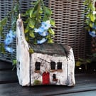 Wonky Hoose, Reclaimed Scottish Driftwood Art