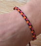 Adjustable Woven String Bracelet,Boho Stacker Bracelet, Unisex Gift (STK-0016) - Image 1