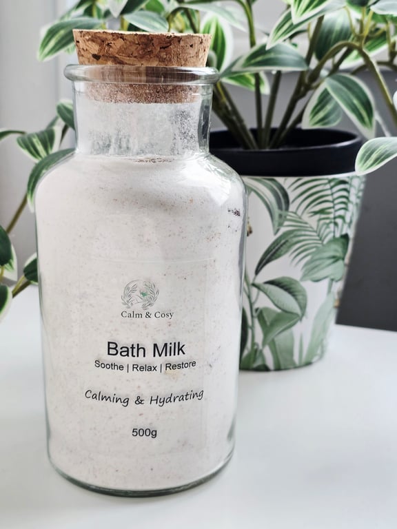 CALMING & HYDRATING BATH MILK 500G
