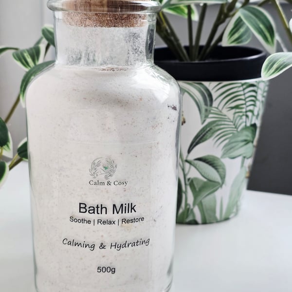 CALMING & HYDRATING BATH MILK 500G