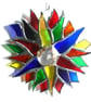 Double Rainbow Sun Suncatcher Stained Glass 008 - Image 7