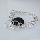 UNION Recycled Sterling Silver Hoop Bracelet