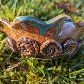 'Heidi' small ammonite trinket bowl 