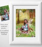 Woodland Clearing, Fantasy Fairy Portrait custom photo art - Image 2