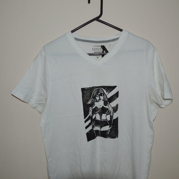 Unisex T Shirt printed in anime style