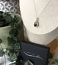 Rare Seaham Deep Purple 'Bullseye' Sea Glass & Sterling Silver Necklace (Free UK - Image 7
