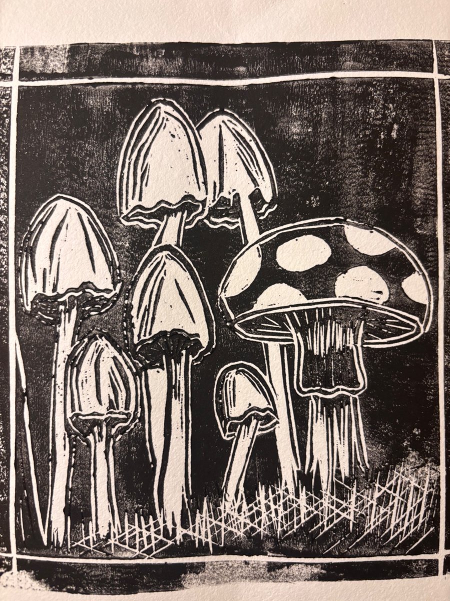 More mushrooms