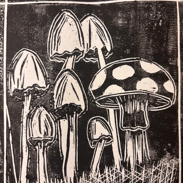More mushrooms