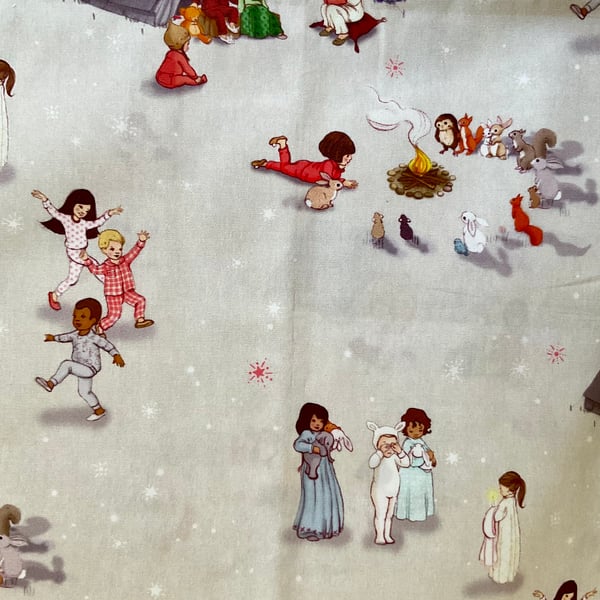 Belle and Boo Christmas Fat Quarter 