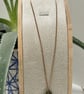 Green seaglass and coral pendant 14 carat gold filled - Image 1