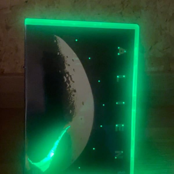 MultiColour Alien Neon DVD Nightlight 
