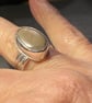 Thames pebble ring Q - Image 2