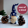 “Snowy Spotsworth” Christmas Gonk Gnome ornament